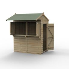 5013053198650 1 Forest Garden Shiplap 4x6ft Apex Garden Bar with Installation.jpg